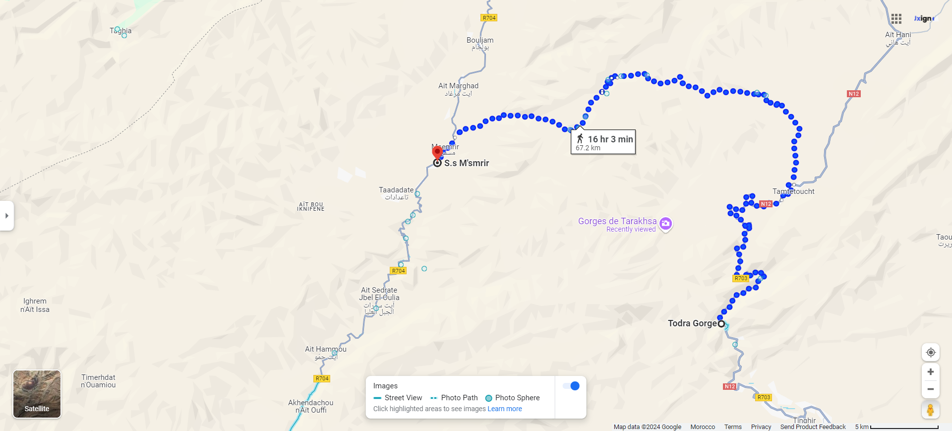 Hiking from M'smrir to Todra Gorge: An In-Depth Guide